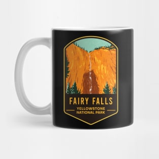 Fairy Falls Yellowstone National Park Mug